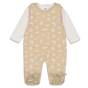 Strampler 2-tlg. Ocean Child Sand Melange