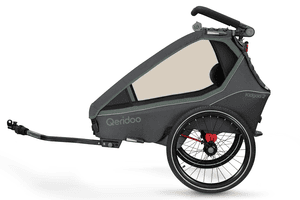 Kinderfahrradanhänger Kidgoo2 Ivy Green Kollektion 2023