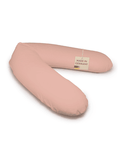 Cuscino allattamento Premium 194 cm extra morbido rosa antico