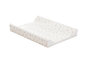 Matelas à langer 2 bordures Rainbow Beige 50x65 cm