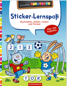 Lerend succes kleuterschool: Sticker Leren Plezier (Voetbal)