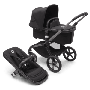 Poussette duo combinée 2en1 Fox 5 siège Graphite/Midnight Black