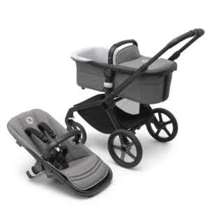 Kinderwagen Fox 5 Basis Black /Grey Melange