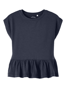 T-shirt Nmfvulotte Dark Sapphire