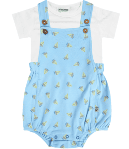 Camisetas+pantalones BEACH FRIENDS blanco