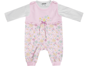 Romper-Sez BLOSSOM FAIRY licht paars gedessineerd