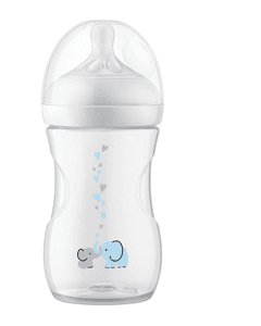 Philips  Babyflasche SCY673/81 Natural Response mit AirFree Ventil 260ml Neutral Elefant