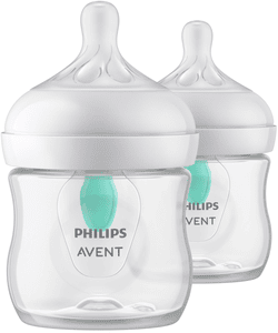 Philips  Babyflasche Anti Kolik SCY670/02 Natural Response mit AirFree Ventil 125ml 2 Stück