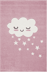 Kids love Alfombras CARPET CLOUD rosa/blanco