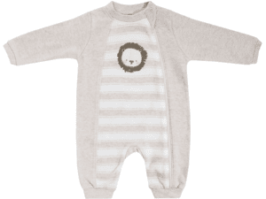 Pyjama LITTLE LION beige-melange/gerand