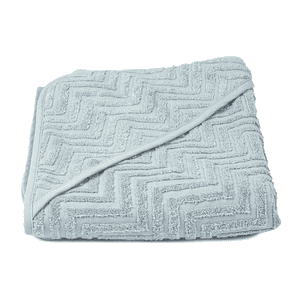 Cape de bain enfant zigzag Dark Mint