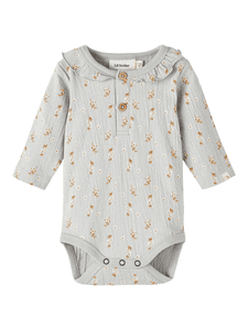 Lil'Atelier Langarmbody Nbfdida Harbor Mist