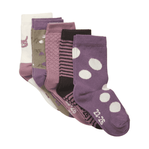 Socken 5er Pack Orchid Haze