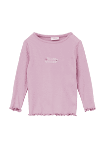 Langarmshirt flieder