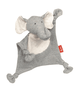 Doudou éléphant Yellow gris