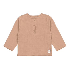 Musselin Langarmshirt maple