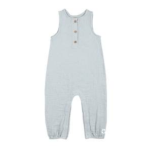 Jumpsuit Mousseline blauw