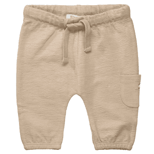Hose taupe gestreift