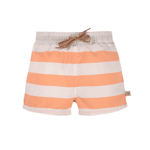 Badbyxor Block Stripes vit rosa orange