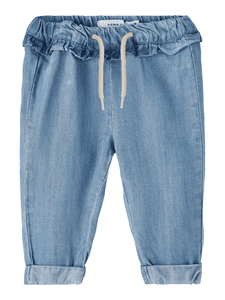 Jeans Nbf bella Light Blauw Denim