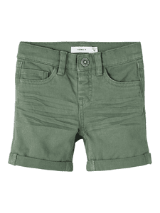 Twill Shorts Nmmsofus Duck Green