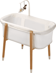 Lettino co-sleeping Sleepgood, bianco a rete