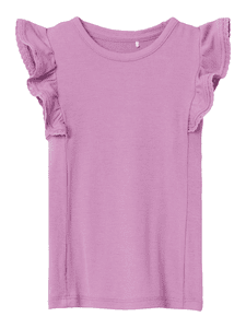 T-Shirt Nmfjulia Smoky Grape