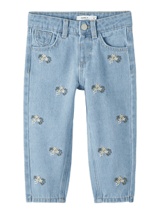 Mom Jeans Nmf bella Light Blue Denim