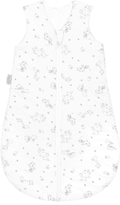 Jersey-Schlafsack animal farm white