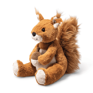 Peluche écureuil Soft Cuddly Friends Phil brun rouge assis, 20 cm