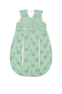 primaklima Jersey-Schlafsack happy giraffe deep forest
