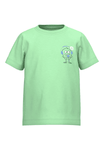 T-Shirt Nmmvelix Green Ash