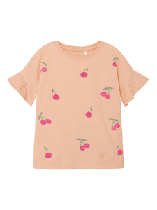 Camiseta Nmffenja Peach Nectar