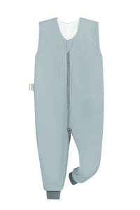 Combinaison pyjama bébé été Hopsi light silver