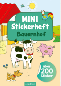 arsEdition MINI-Stickerheft Bauernhof