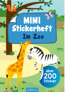 arsEdition MINI-Stickerheft Im Zoo