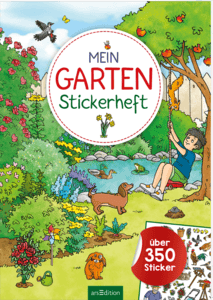 arsEdition Mein Garten-Stickerheft