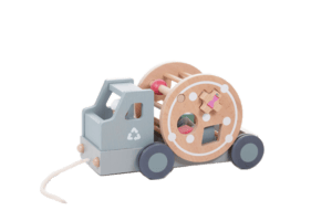 Ever Earth   Recyklace Pull-along Truck - Pastelová barva