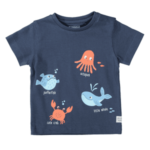 T-shirt bleu marine