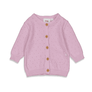 Strickjacke Cotton Candy Lila