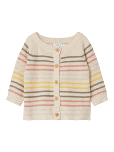 Strickjacke Nbfhipas Créme De Pêche