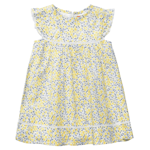 Kleid flower gemustert