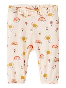 Pantalones Nbfhania Créme De Pêche