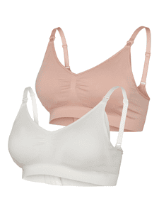 Soutien-gorge d'allaitement MLILJA pack de 2 Snow White / Misty Ros