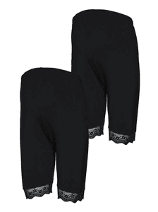 shorts Zwangerschap MLEMMA 2-pack Black