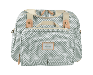 Bolso cambiador Geneva II Play Print Verde salvia