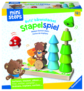 mini steps ® Butz' sterk als een beer stapelspel