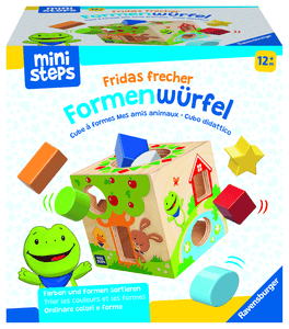 mini steps ® Frida's cheeky shape cube