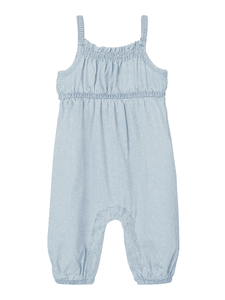 Džínový overal Nbfmille Light Blue Denim