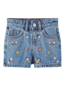 Jeans shorts Nmf bella Medium Blauw Denim